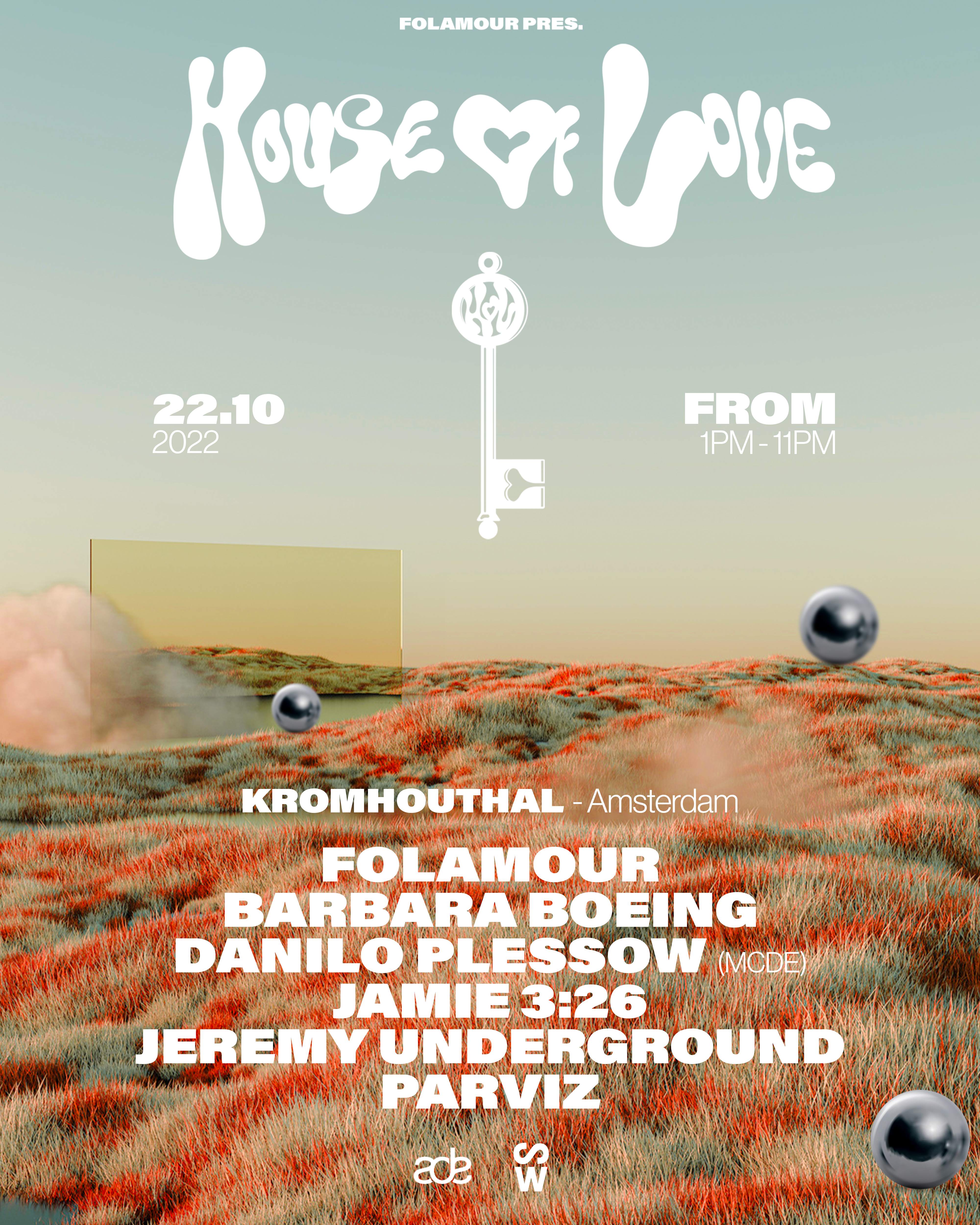 SW & Folamour presents House of Love at De Kromhouthal, Amsterdam