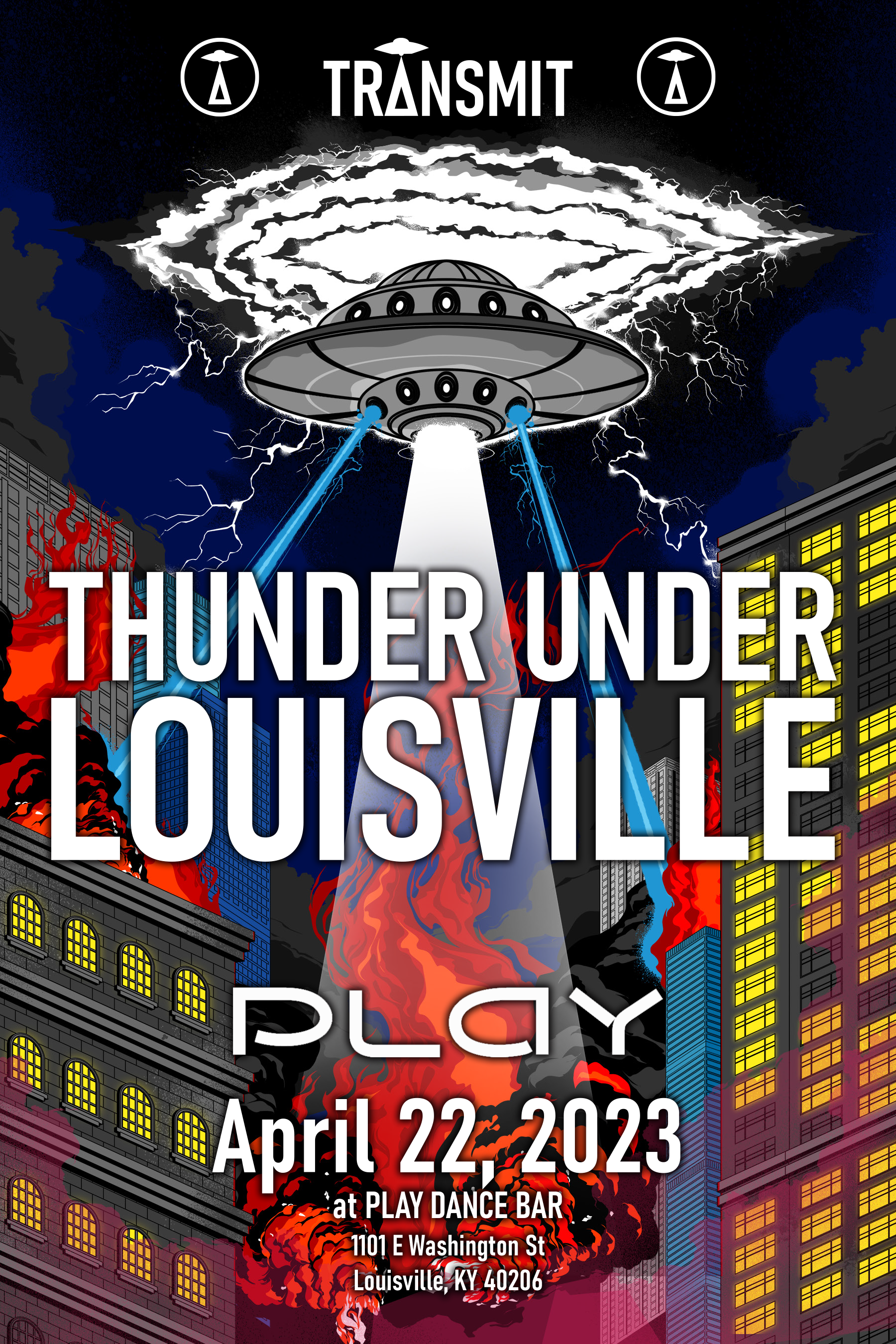 Thunder Under Louisville at Play Louisville, Kentucky
