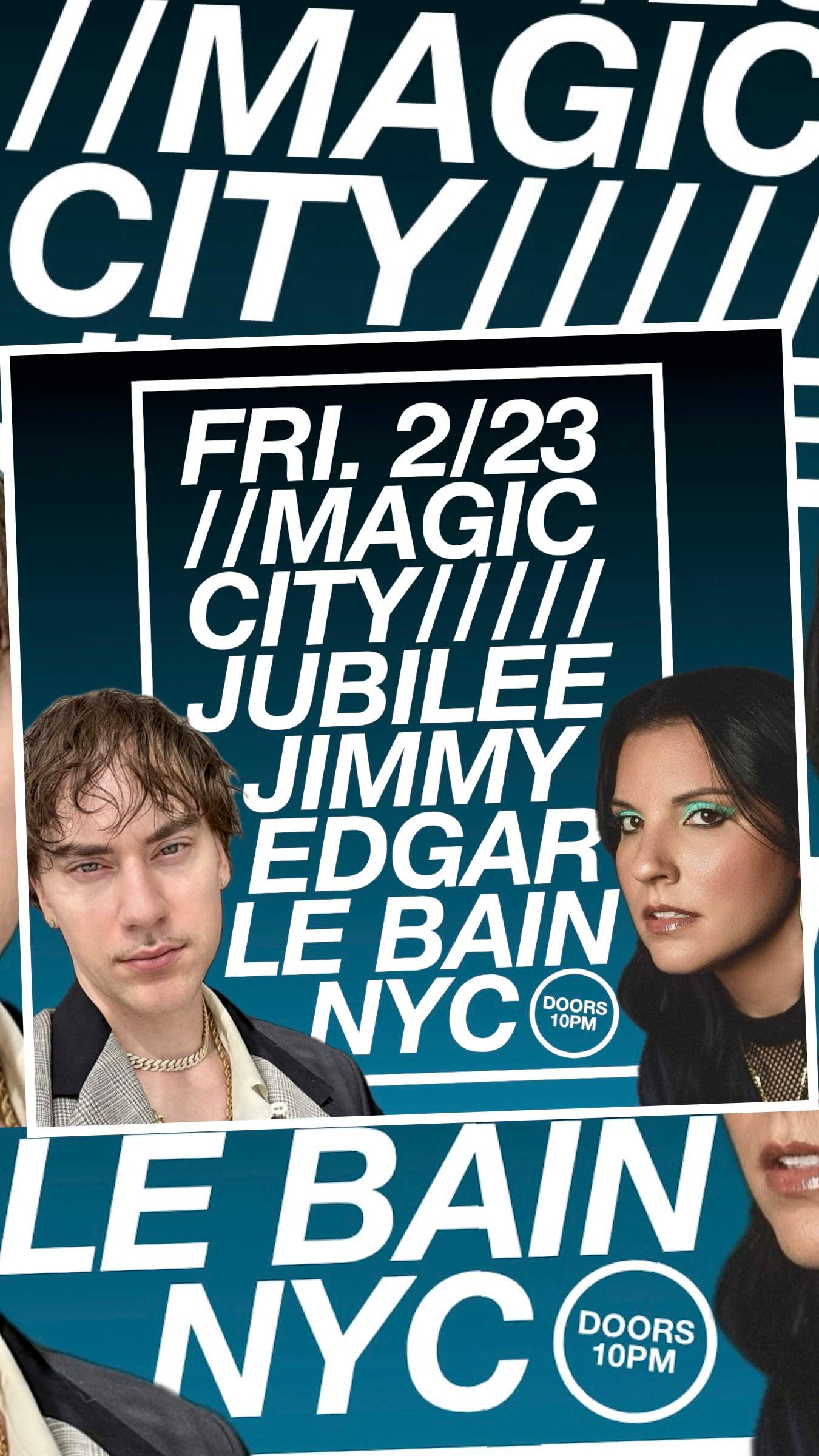 Magic City feat. Jubilee & Jimmy Edgar - Página frontal