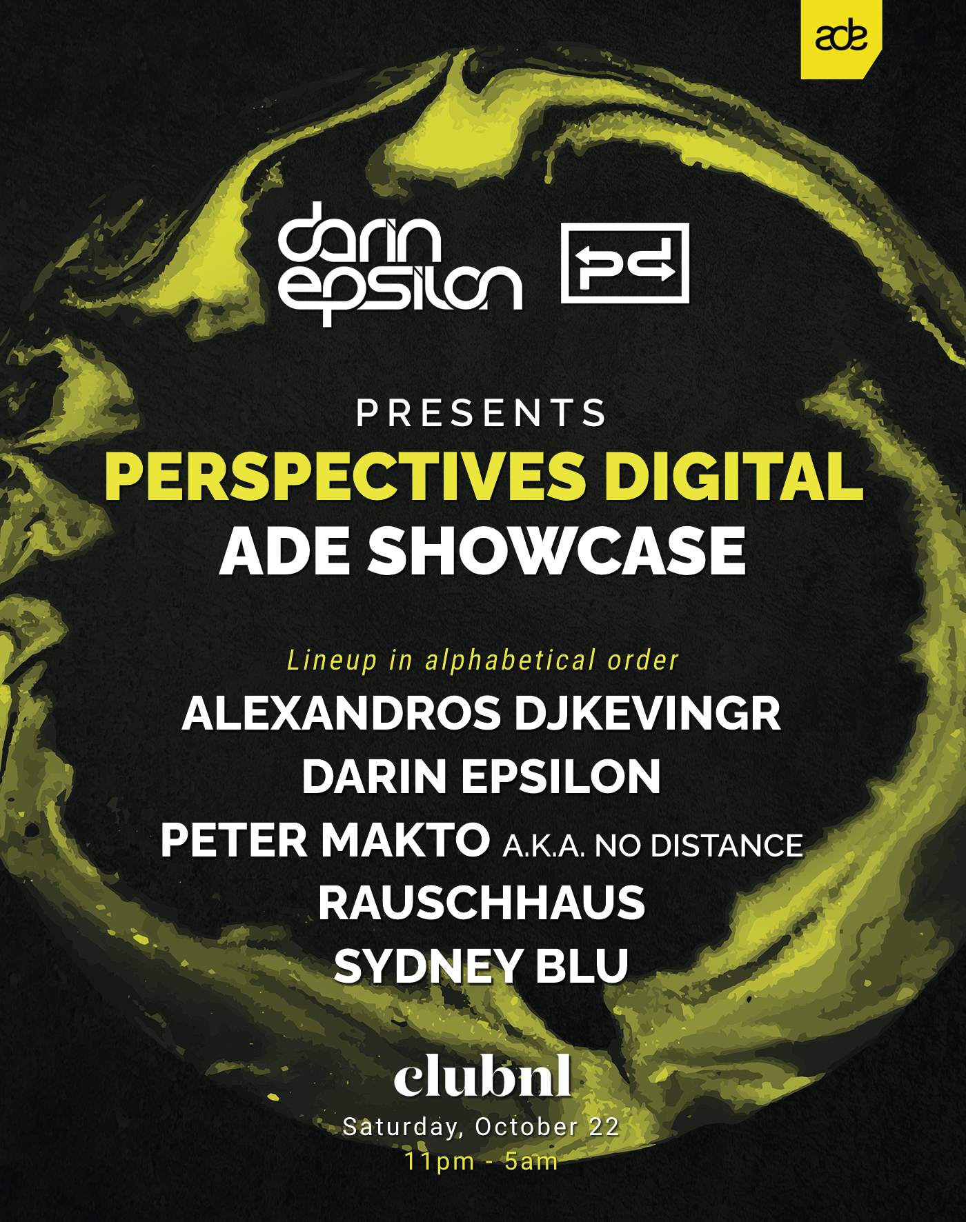 Darin Epsilon presents Perspectives Digital ADE Showcase - Página trasera
