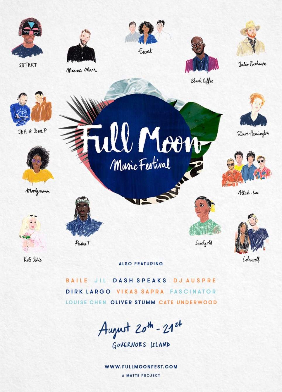 Full Moon Fest Sunday - Página frontal