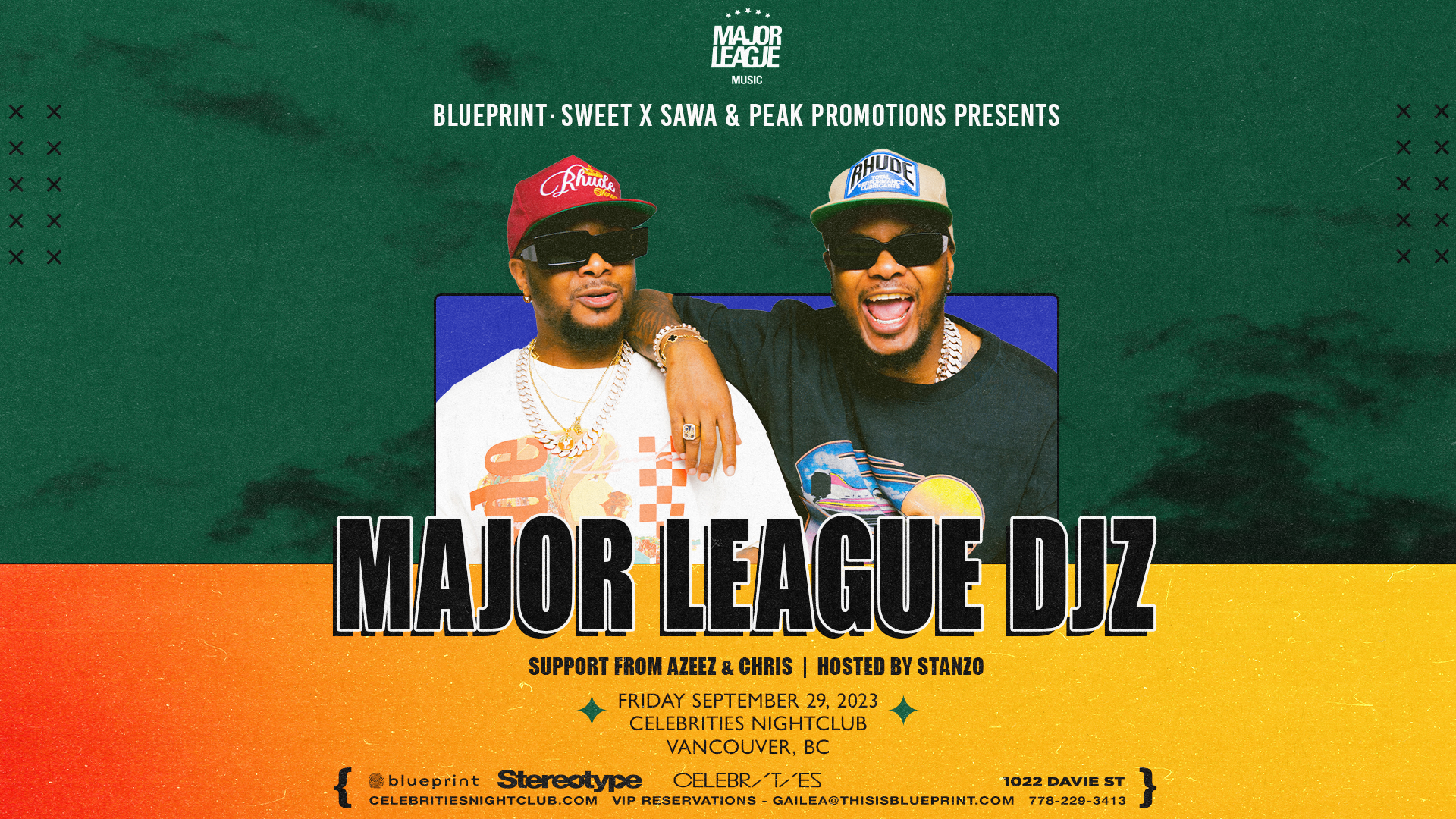 Major League DJz - Página frontal