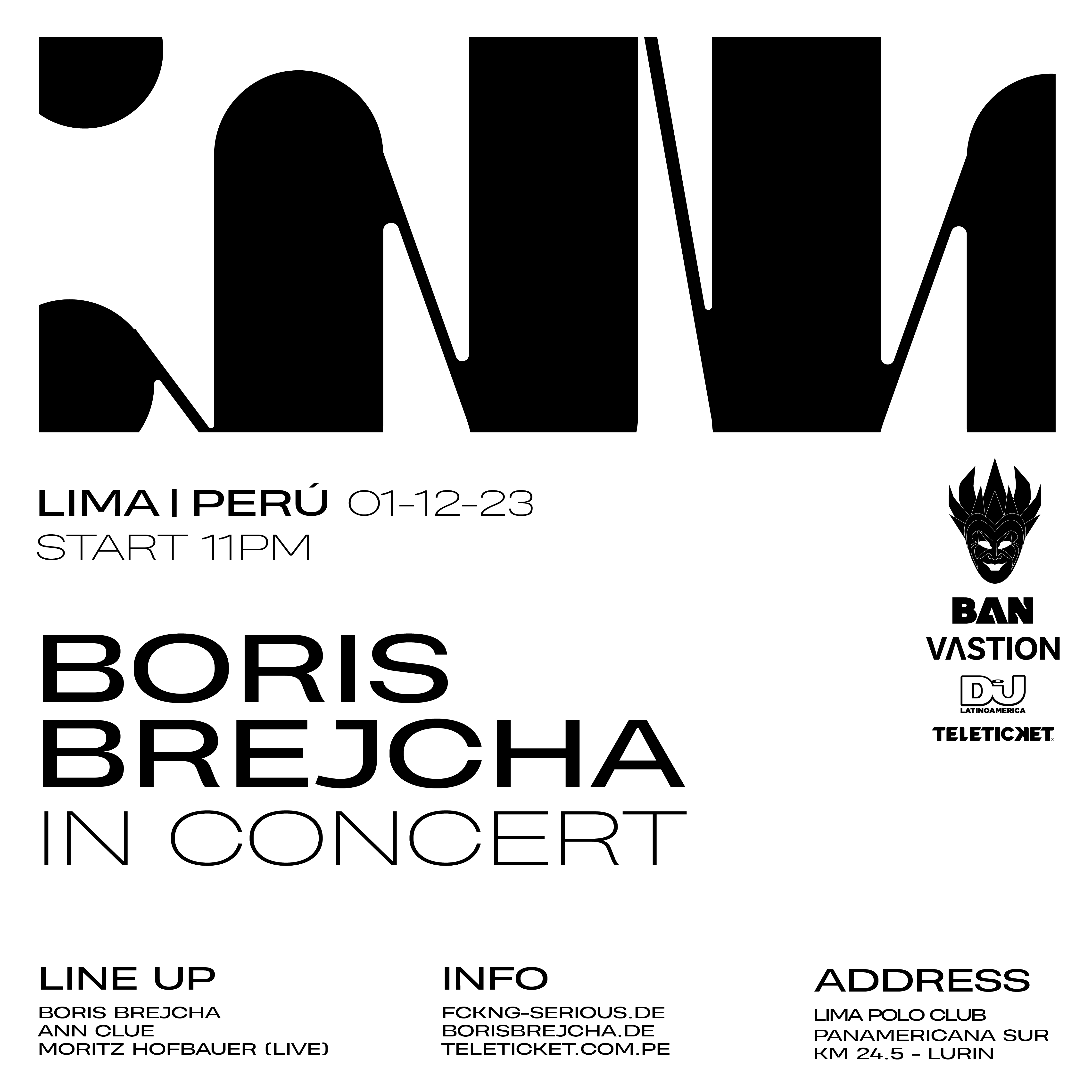 Vastion pres. Boris Brejcha In Concert - Página frontal