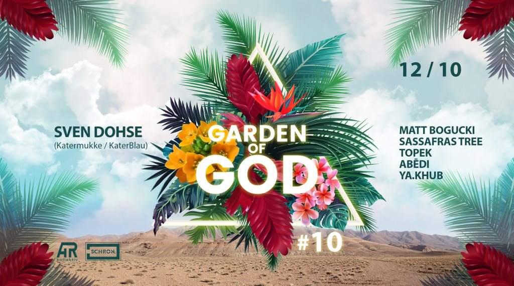 Garden of God #10: Sven Dohse - フライヤー表