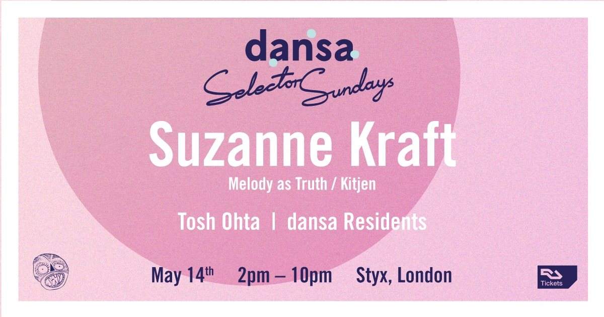 dansa Selector Sundays with Suzanne Kraft - Página frontal