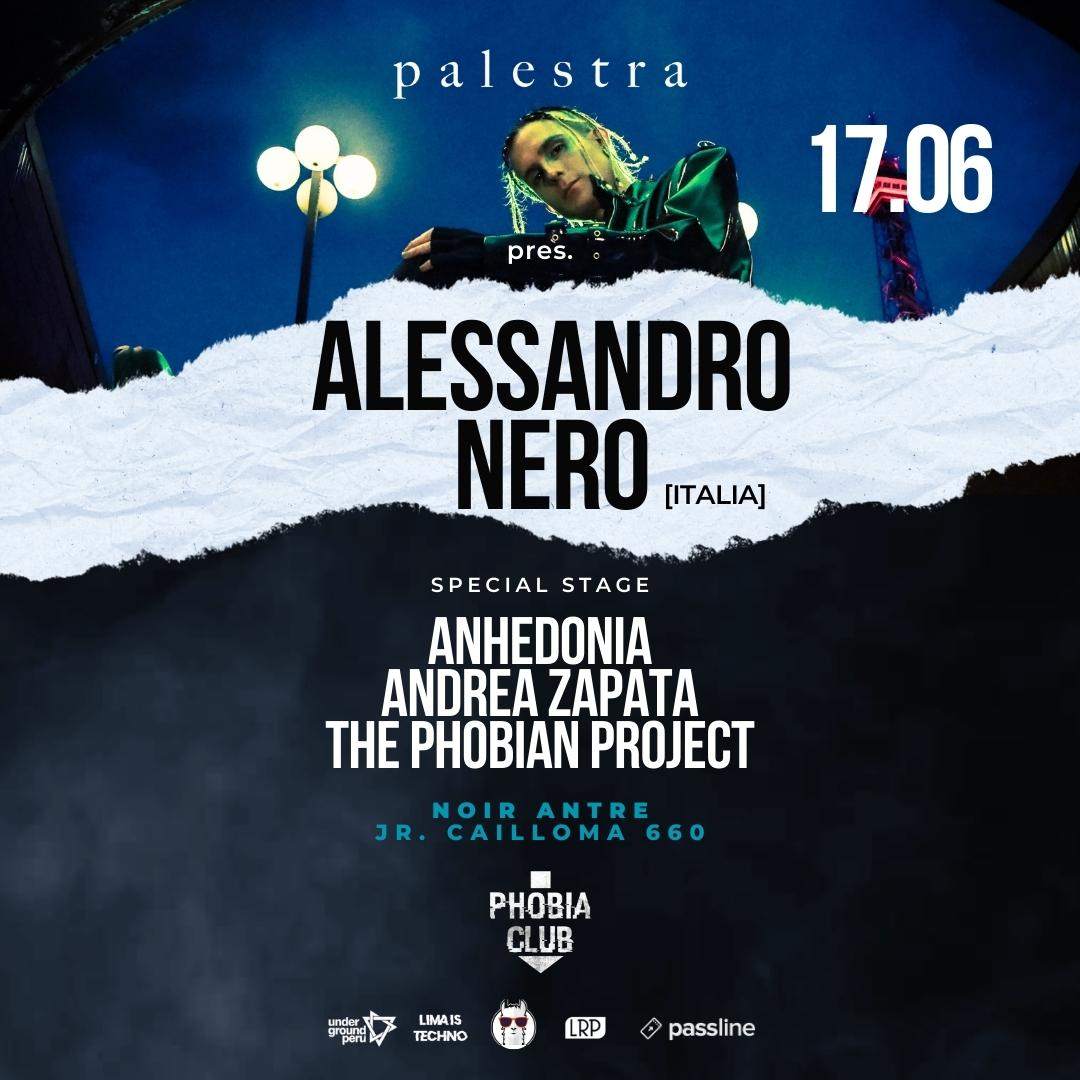 Palestra pres. Alessandro Nero - フライヤー表