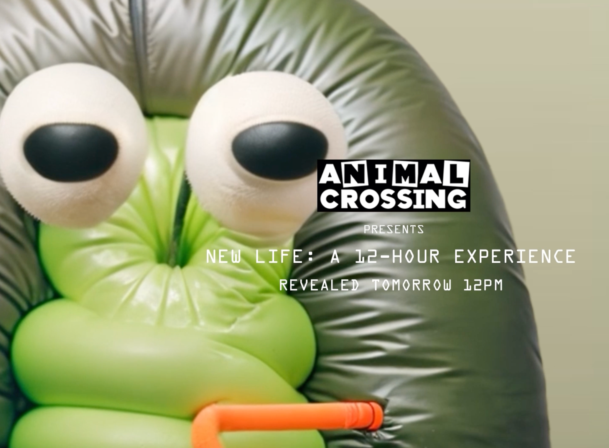 Animal Crossing presents: New Life, A 12 hour expereince - Página frontal