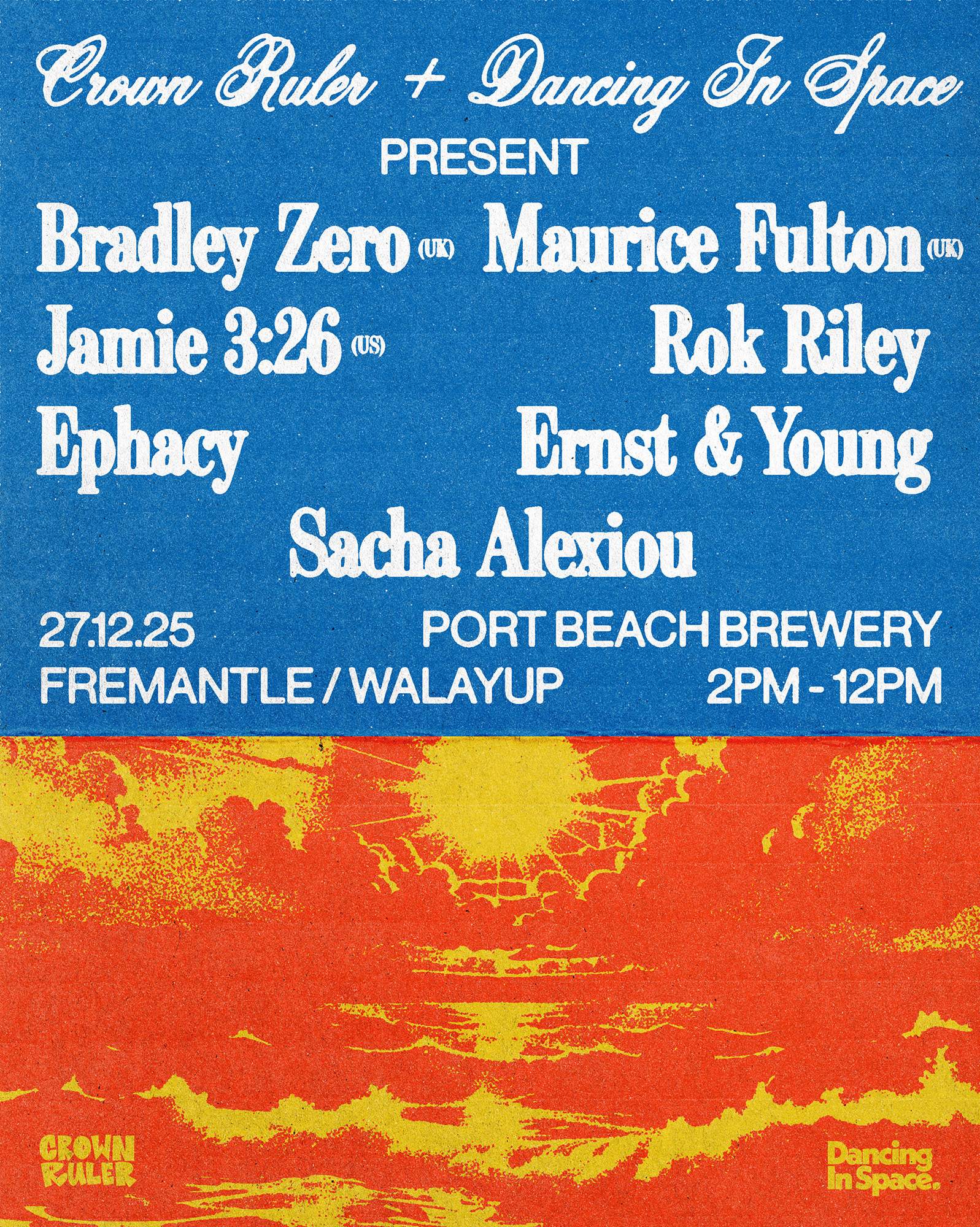 Crown Ruler x Dancing In Space pres. Bradley Zero (UK) + Maurice Fulton ...