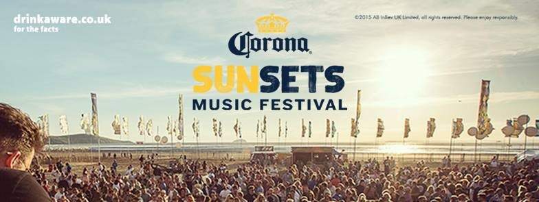 Corona Sunsets Music Festival UK - フライヤー表
