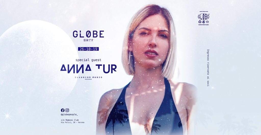 Gløbe with Anna TUR - フライヤー表