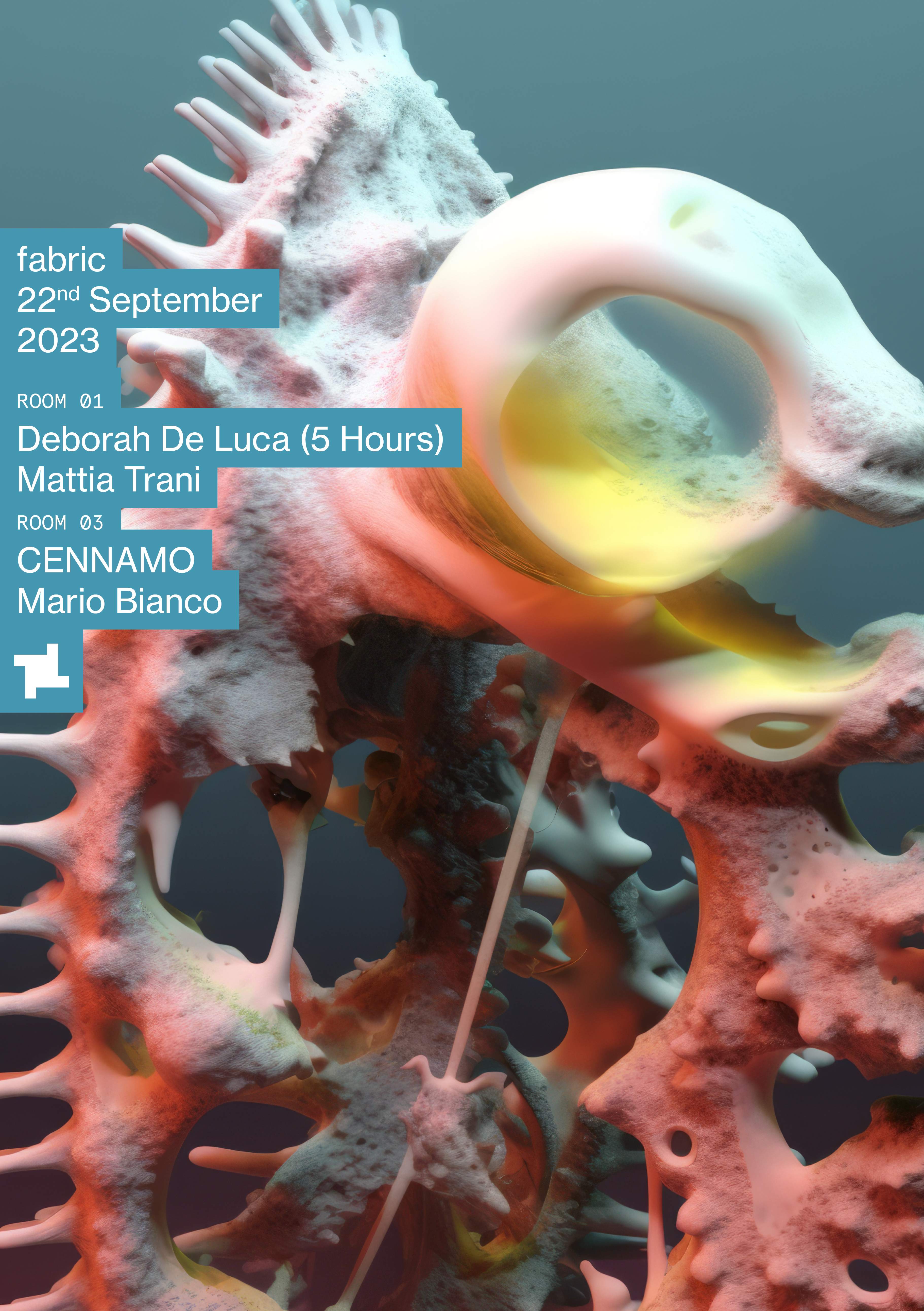 fabric: Deborah De Luca (5 hours), Mattia Trani, CENNAMO & Mario Bianco - Página frontal