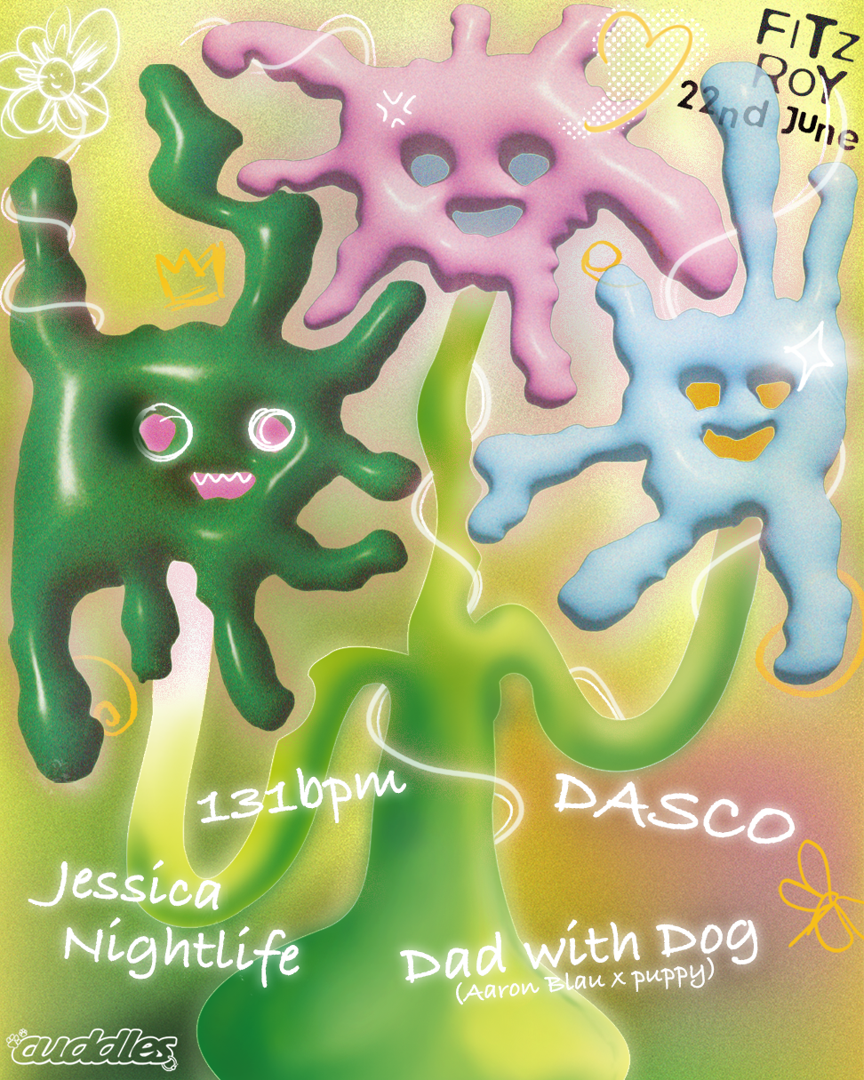Cuddles Vol.3: DASCO, 131bpm, Jessica Nightlife & More - フライヤー裏
