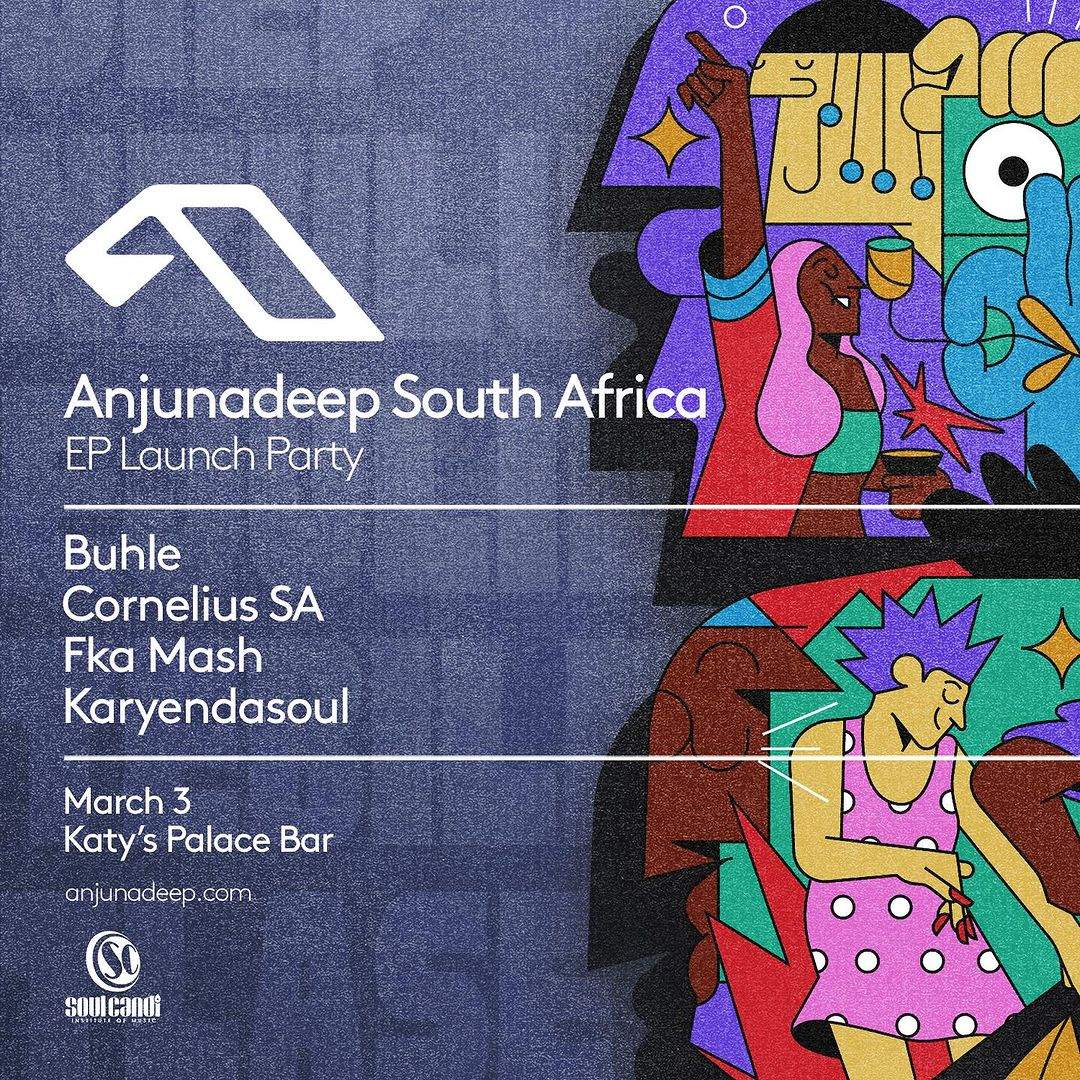 Ajunadeep South Africs EP Launch Party - Página frontal