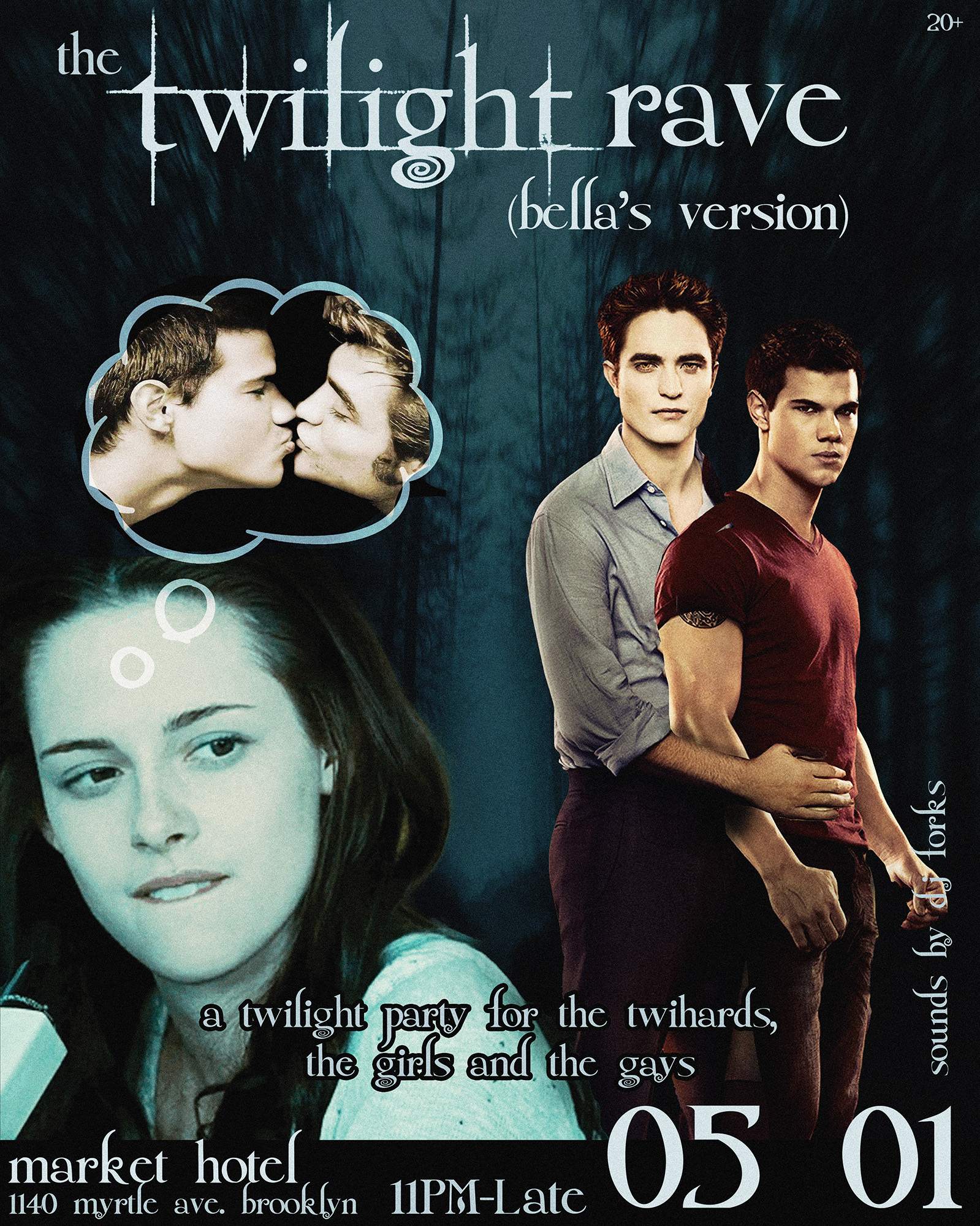 The Twilight Rave at Market Hotel, New York City