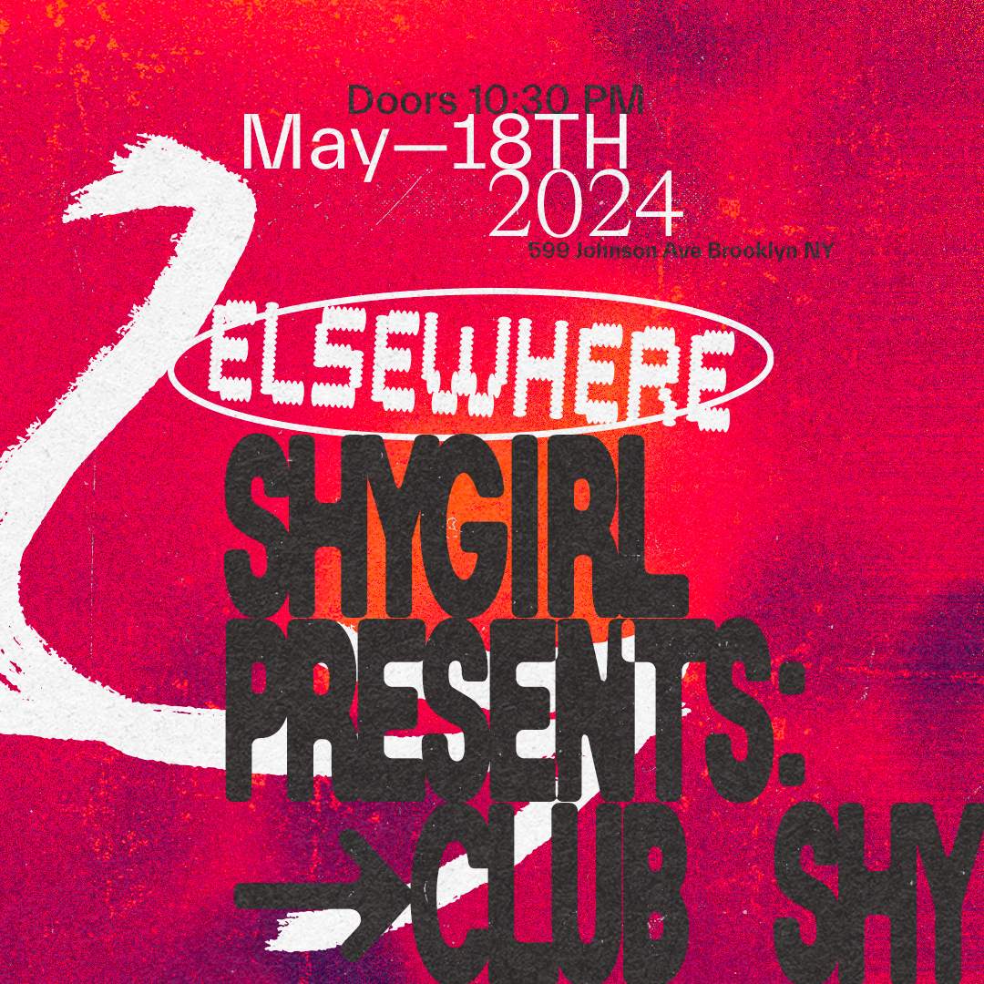 Shygirl presents: Club Shy - フライヤー表