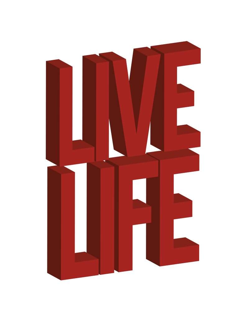 Live Life 2012 - フライヤー表