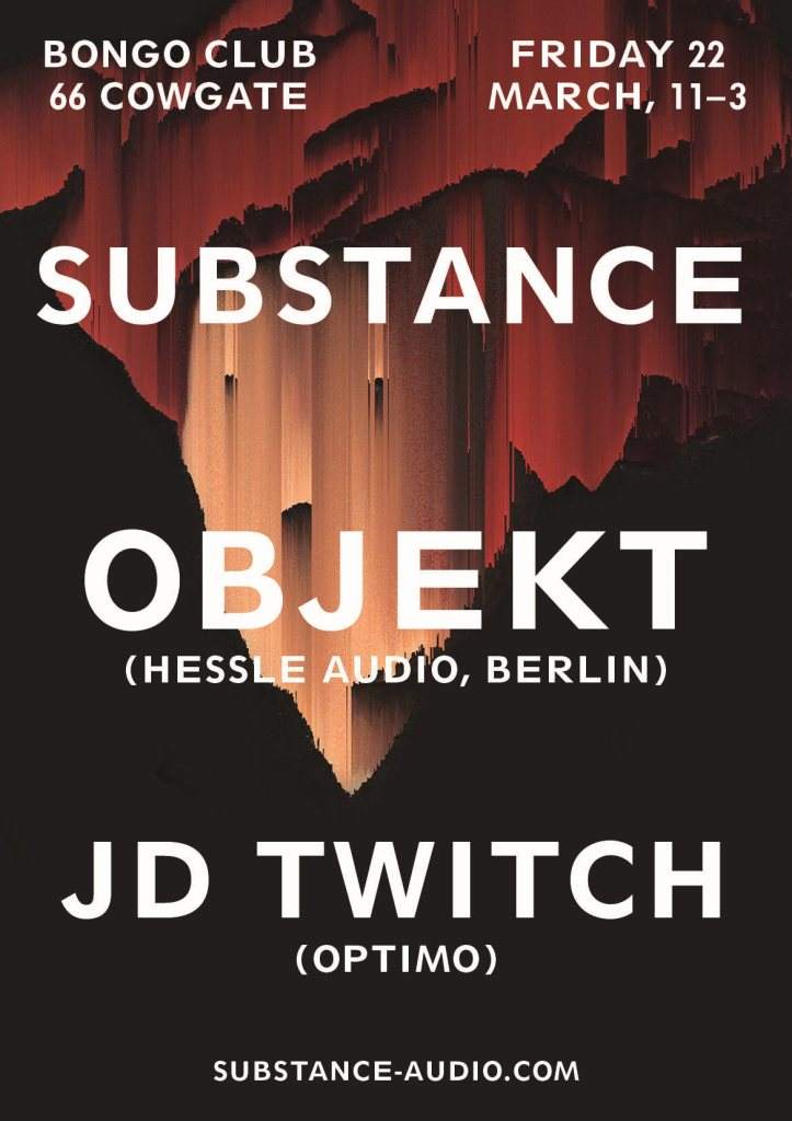Substance - Objekt + JD Twitch (Optimo) - Página frontal