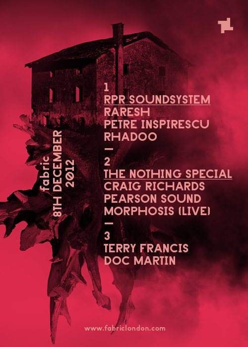 RPR Soundsystem, Pearson Sound & Morphosis (Live) - Página frontal