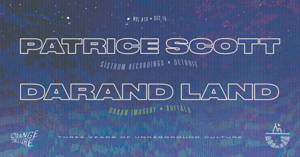 Strange Allure Volume 19: Patrice Scott and Darand Land - Página frontal