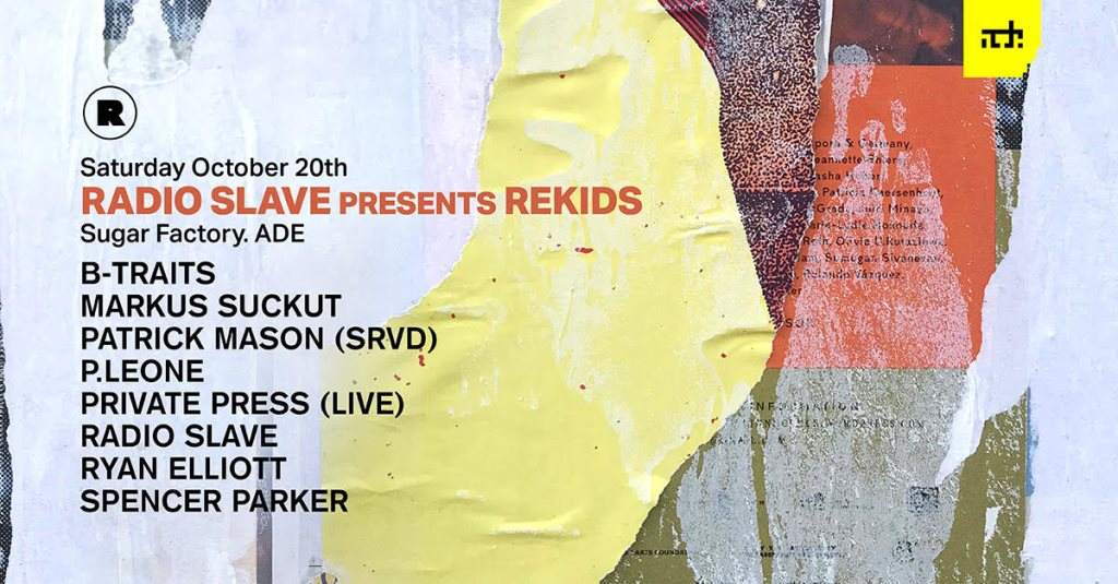 ADE: Radio Slave presents Rekids - Página frontal