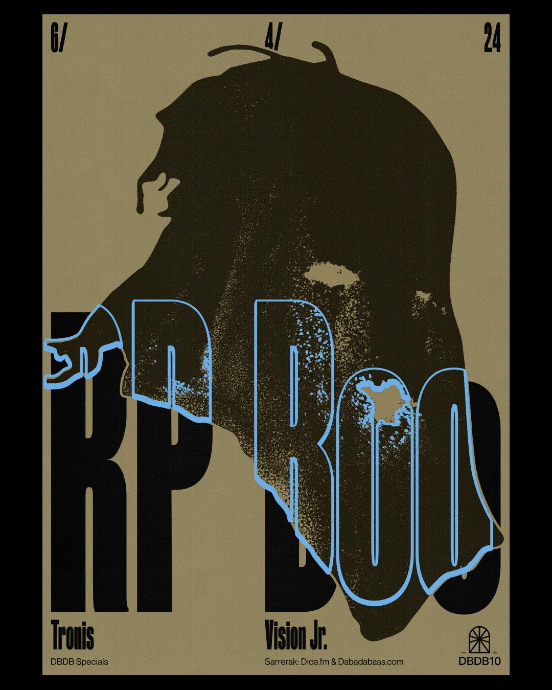 DBDB Specials: RP Boo + Tronis + Vision Jr - フライヤー表