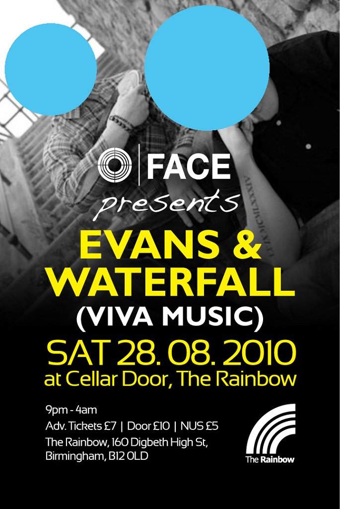 Face presents Evans & Waterfall - Página frontal