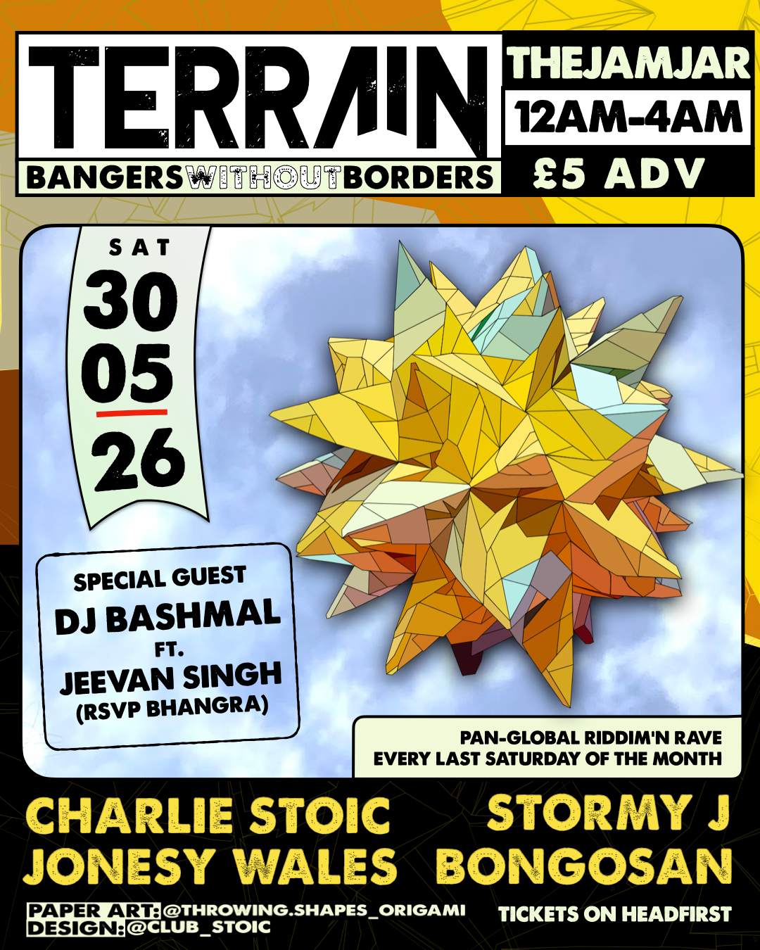 Terrain - 'Bangers Without Borders' with DJ Bashmal & Jeevan Singh at ...