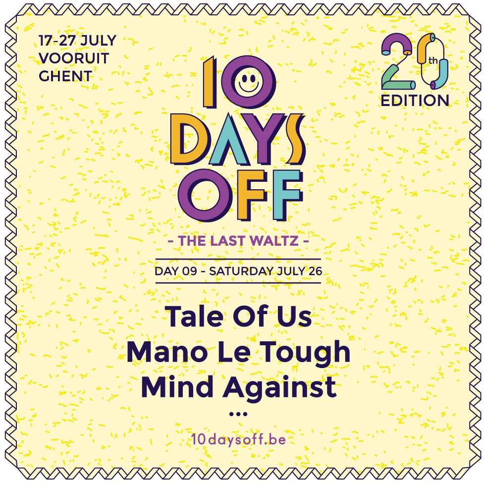 10 Days Off - The Last Waltz - Day 9 - Página frontal