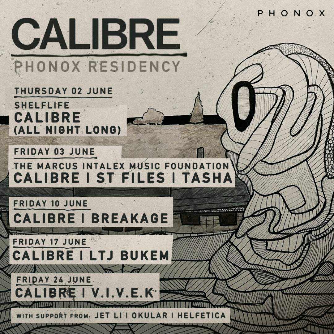 Calibre & Breakage - フライヤー表