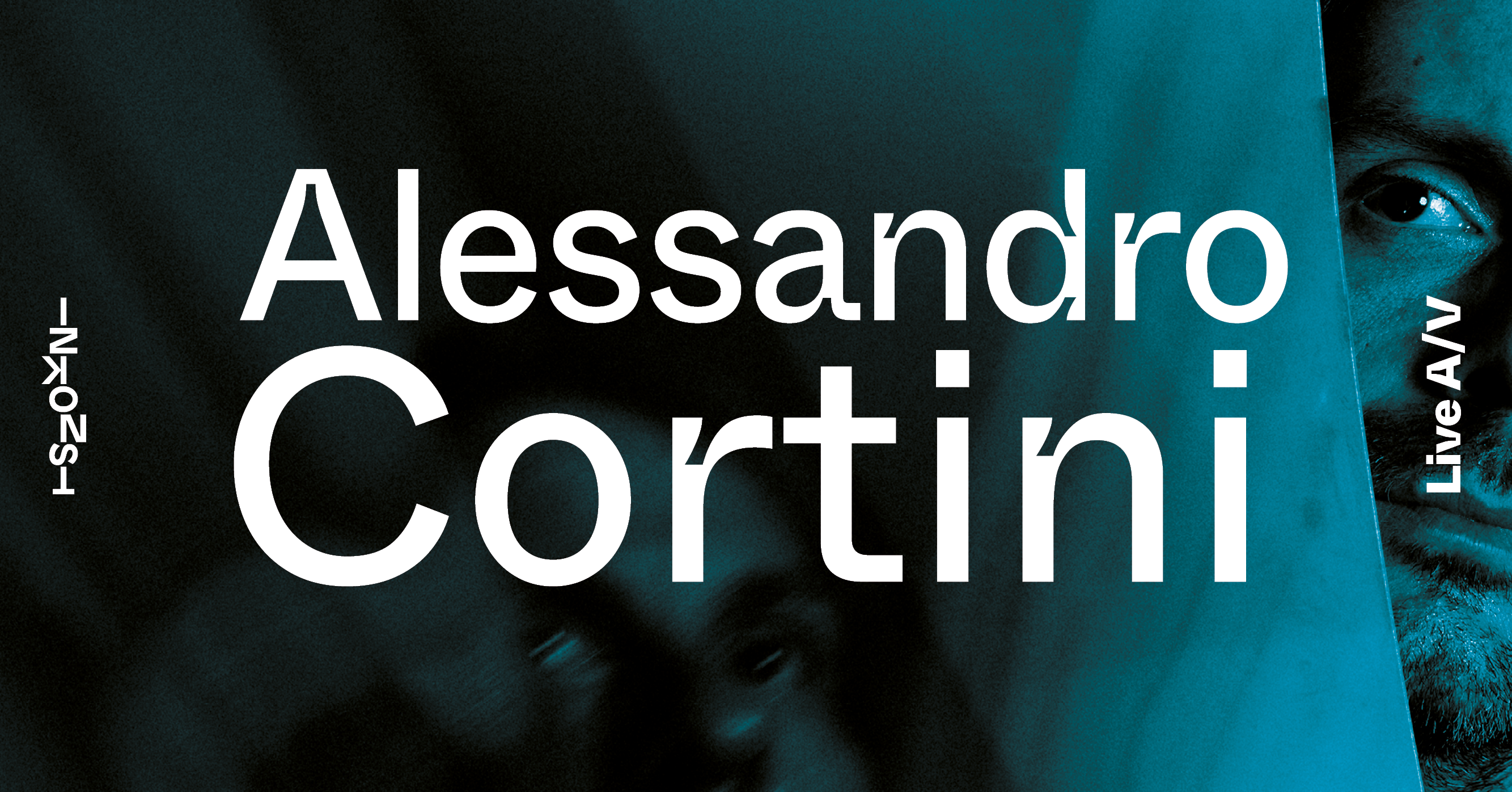 Alessandro Cortini live A/V in the Black Box - フライヤー表