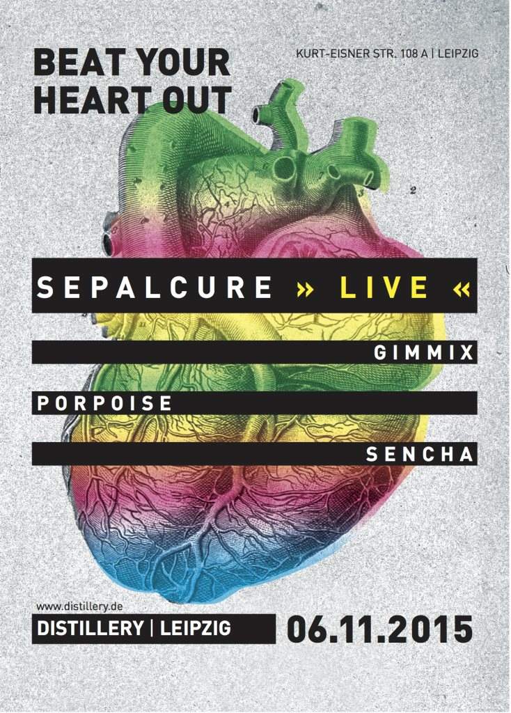 Beat Your Heart Out with Sepalcure (Live), Gimmix & Porpoise - Página trasera