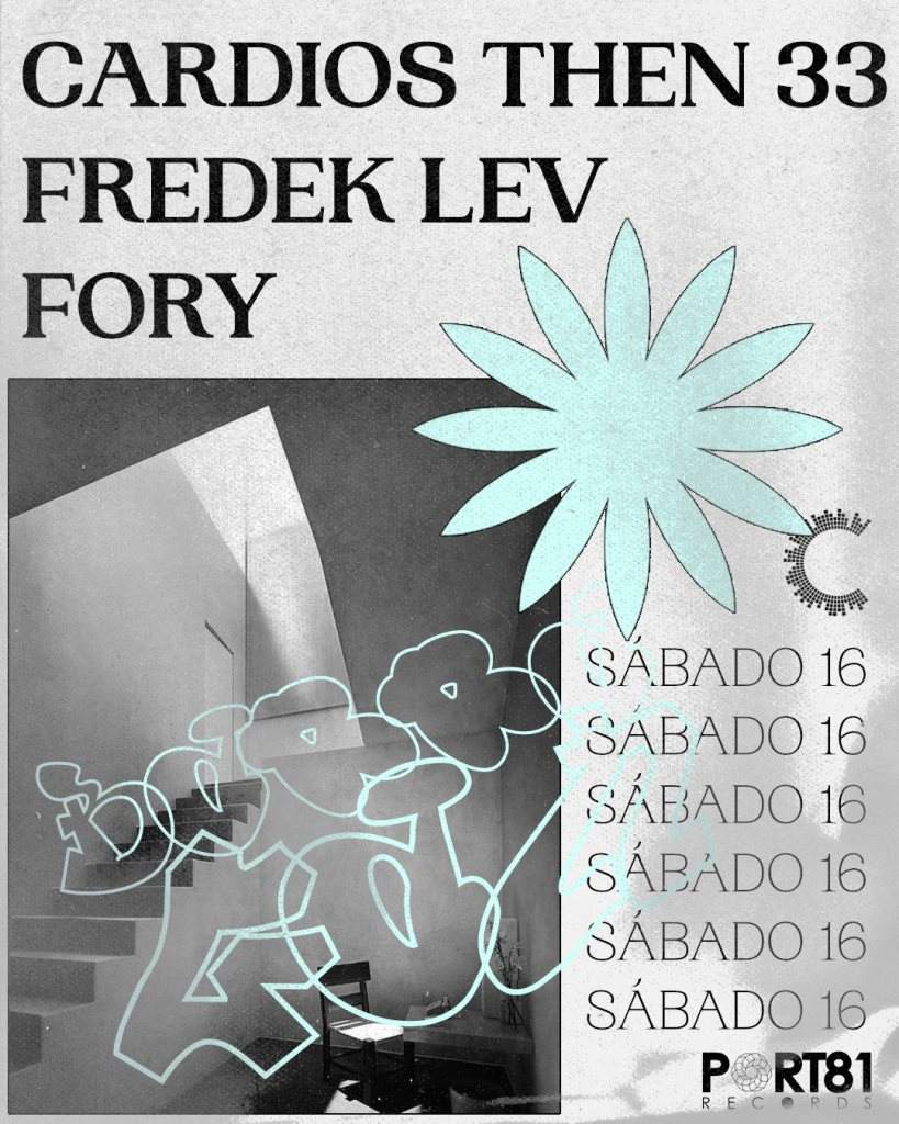 Cardios Then 33, Fredek Lev, Fory - フライヤー表