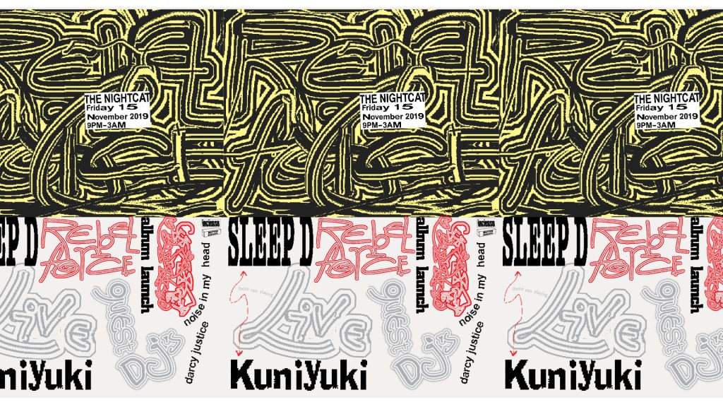 Butter Sessions: Sleep D 'Rebel Force' LP Launch with Kuniyuki - Página frontal