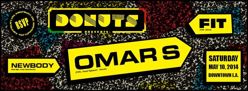 Donuts presents Omar S, FIT, Newbody, Pickpocket - Página frontal