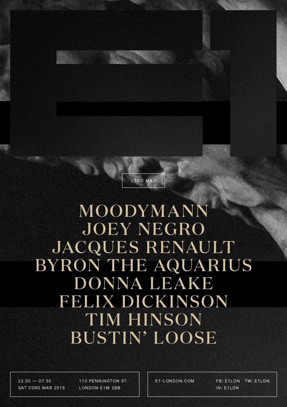 E1: Moodymann & Joey Negro (Sold Out) - Página trasera
