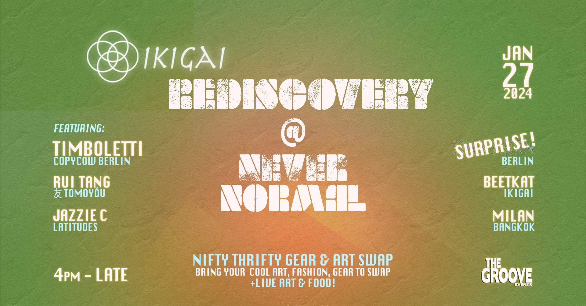 Ikigai: Rediscovery with BeetKat & Friends - feat. Timboletti, Rui Tang & Surprise guest - Página frontal
