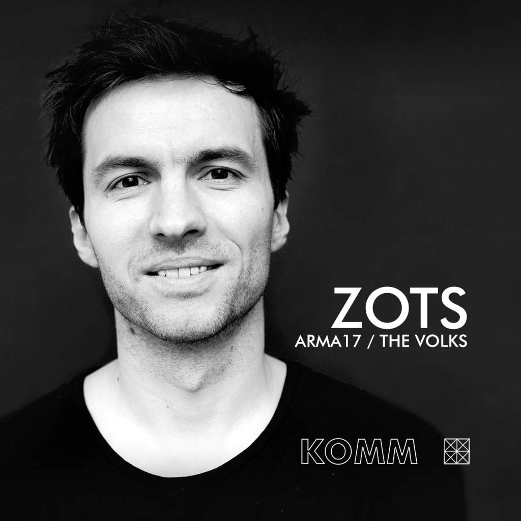 Komm x Zots / Denis Potapov - フライヤー表