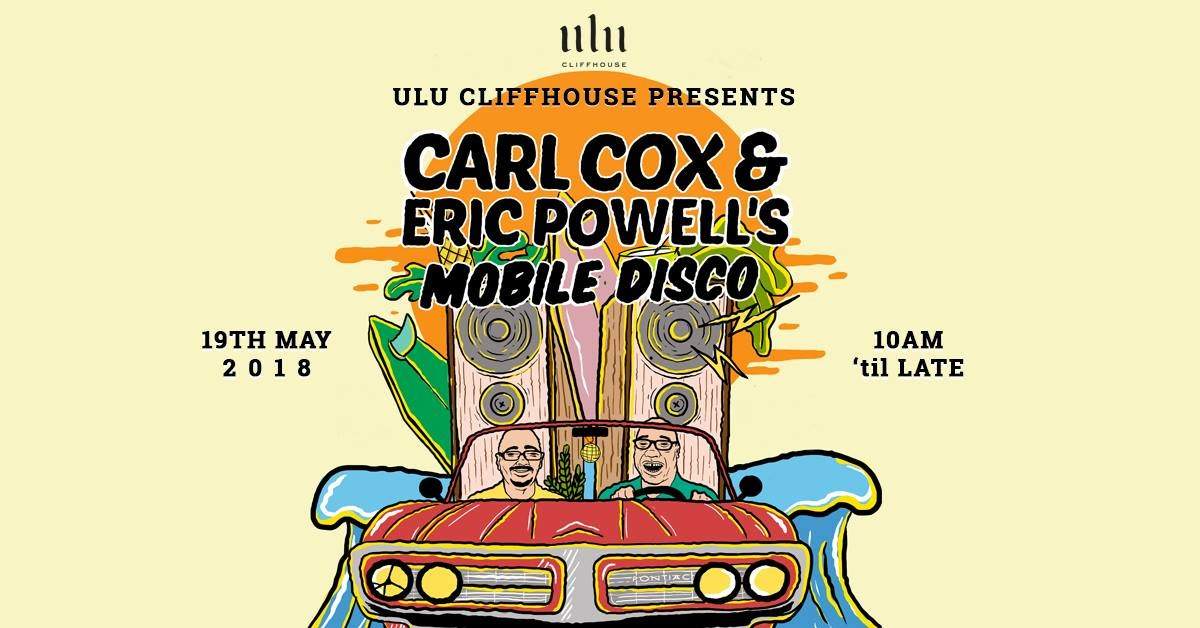 Carl Cox & Eric Powell's Mobile Disco - Página frontal