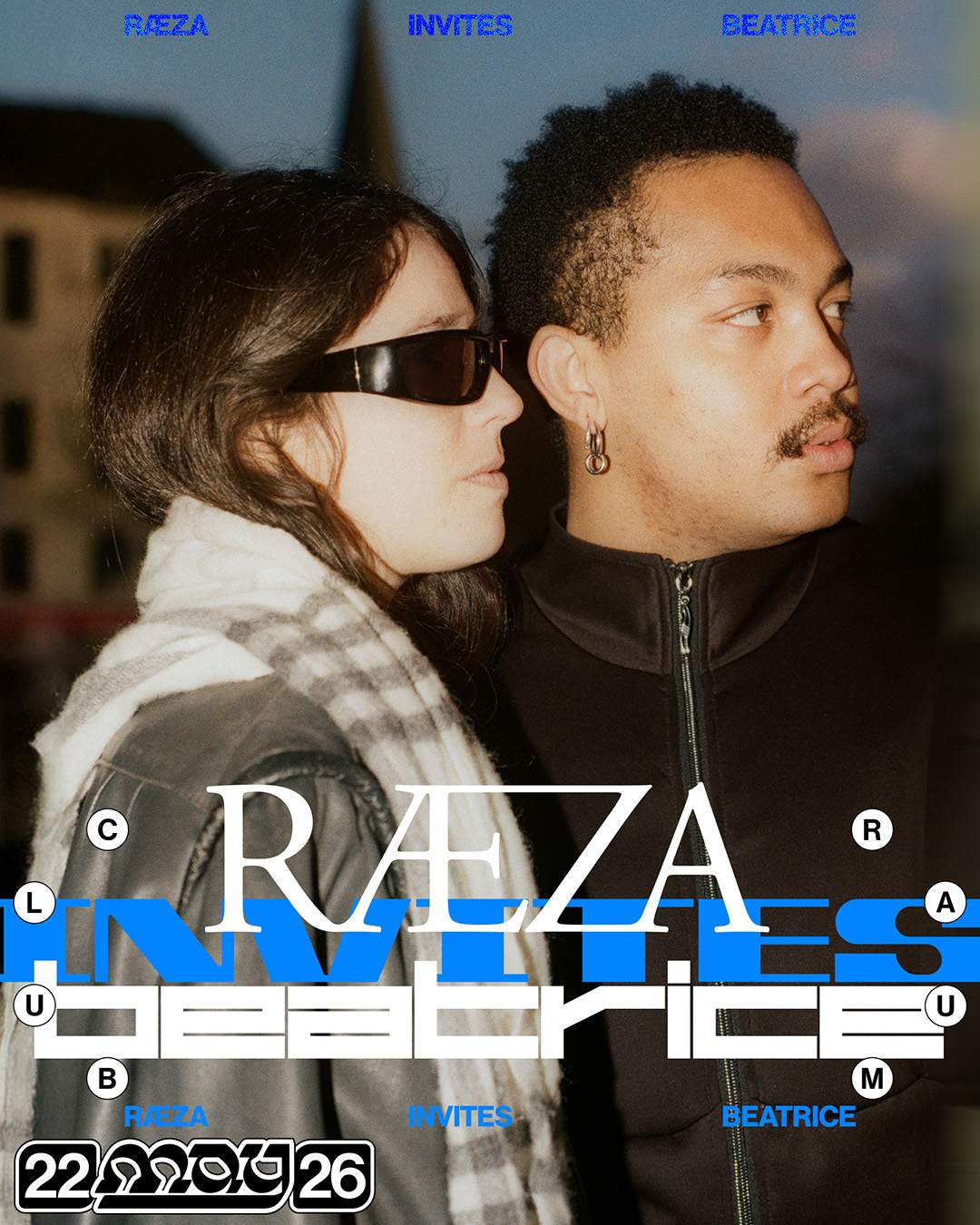 RÆZA invites Beatrice at CLUB RAUM, Amsterdam