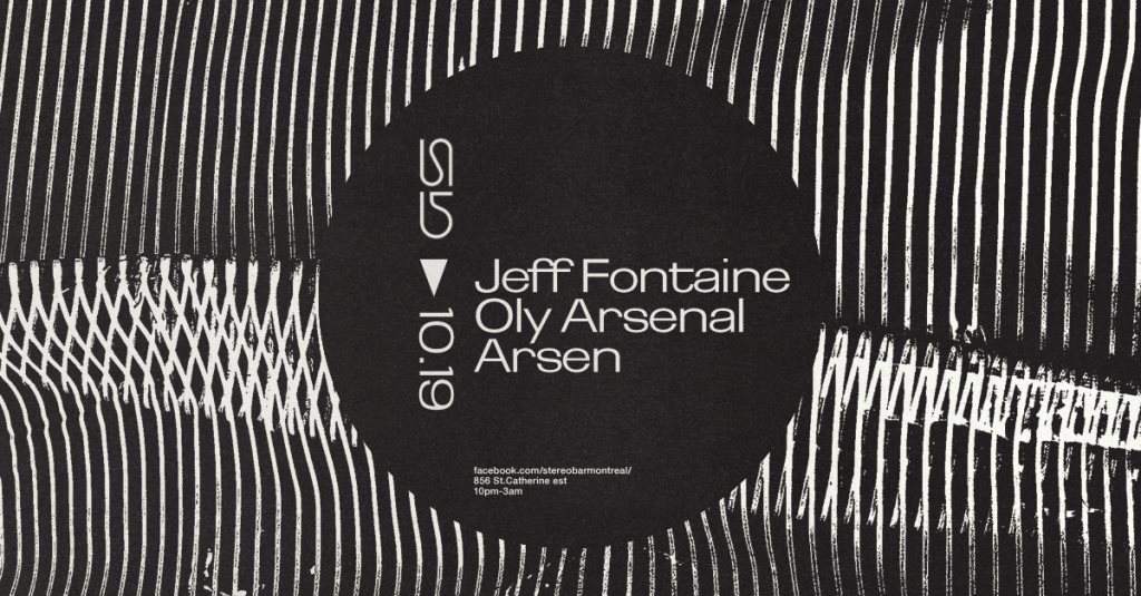 Jeff Fontaine - Oly Arsenal - Arsen - フライヤー表