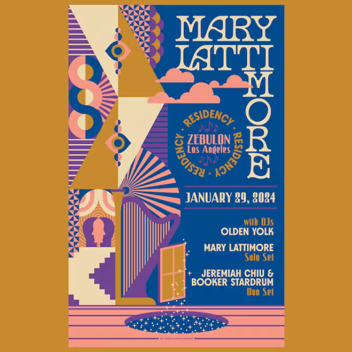 Mary Lattimore Residency at Zebulon, Los Angeles