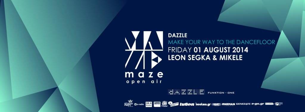 Dazzle presents Leon Segka & Mikele - Página frontal