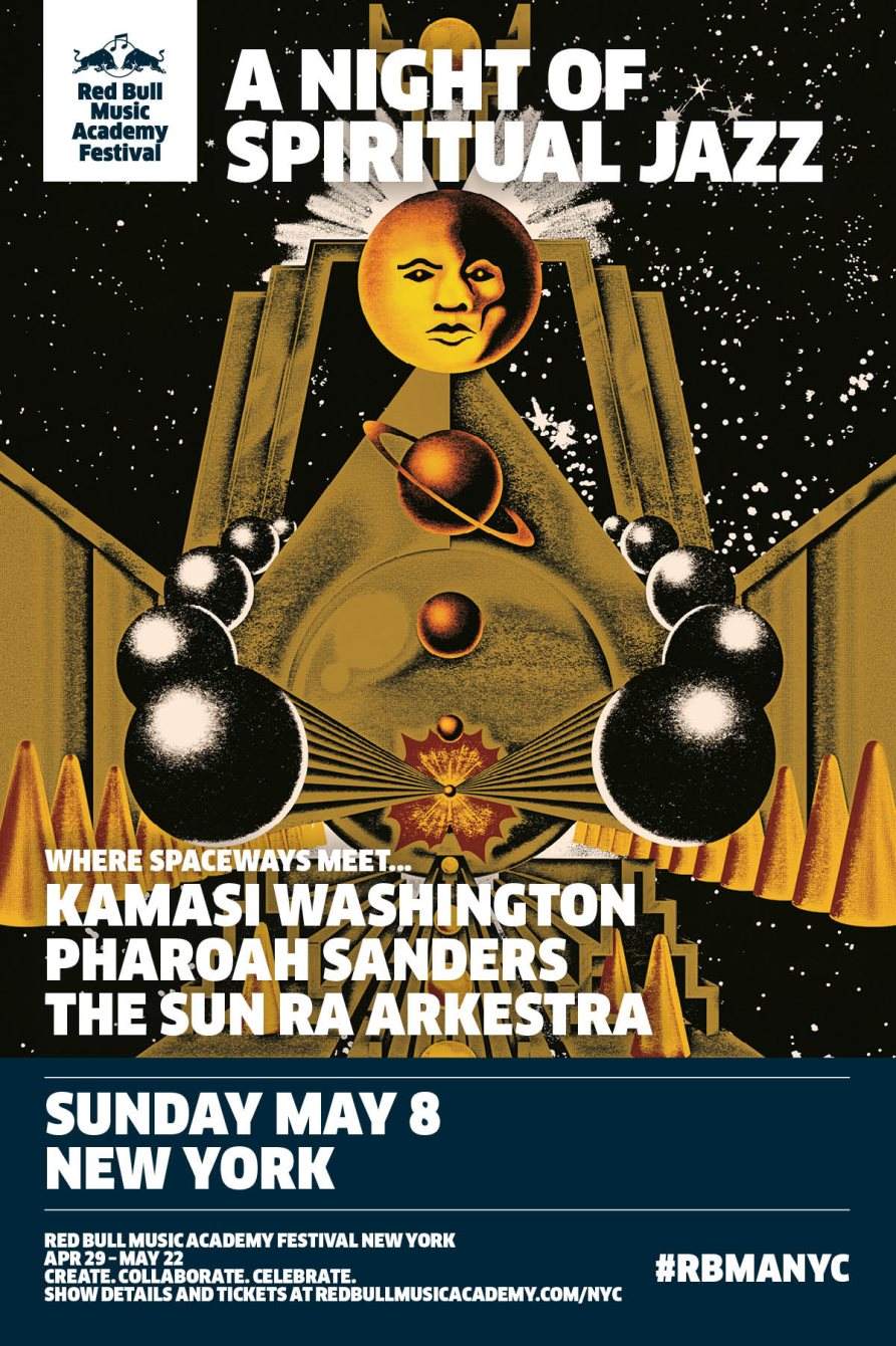 Rbma Festival NY presents: Kamasi Washington, Pharoah Sanders & The Sun Ra Arkestra - Página frontal