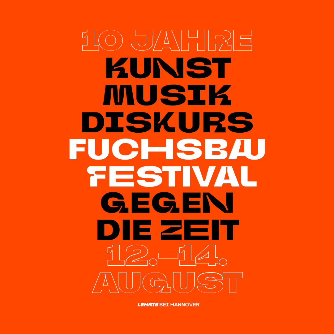 Fuchsbau Festival 2022 x Gegen die Zeit - Página trasera