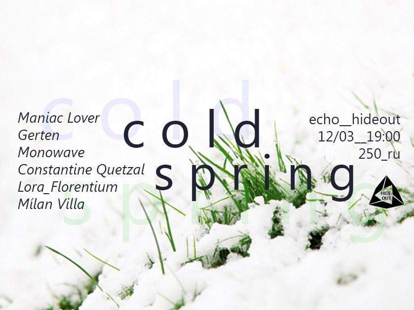 Cold Spring - Página frontal