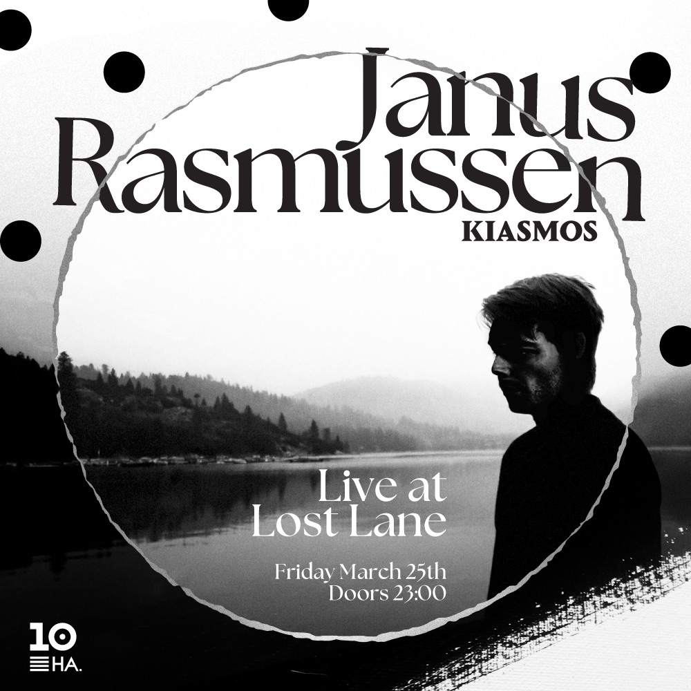 Janus Rasmussen (Kiasmos) - Live - フライヤー表