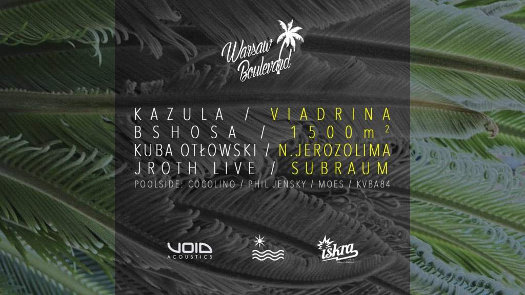 Warsaw Boulevard TV / 027 / Poolside by Void - フライヤー表