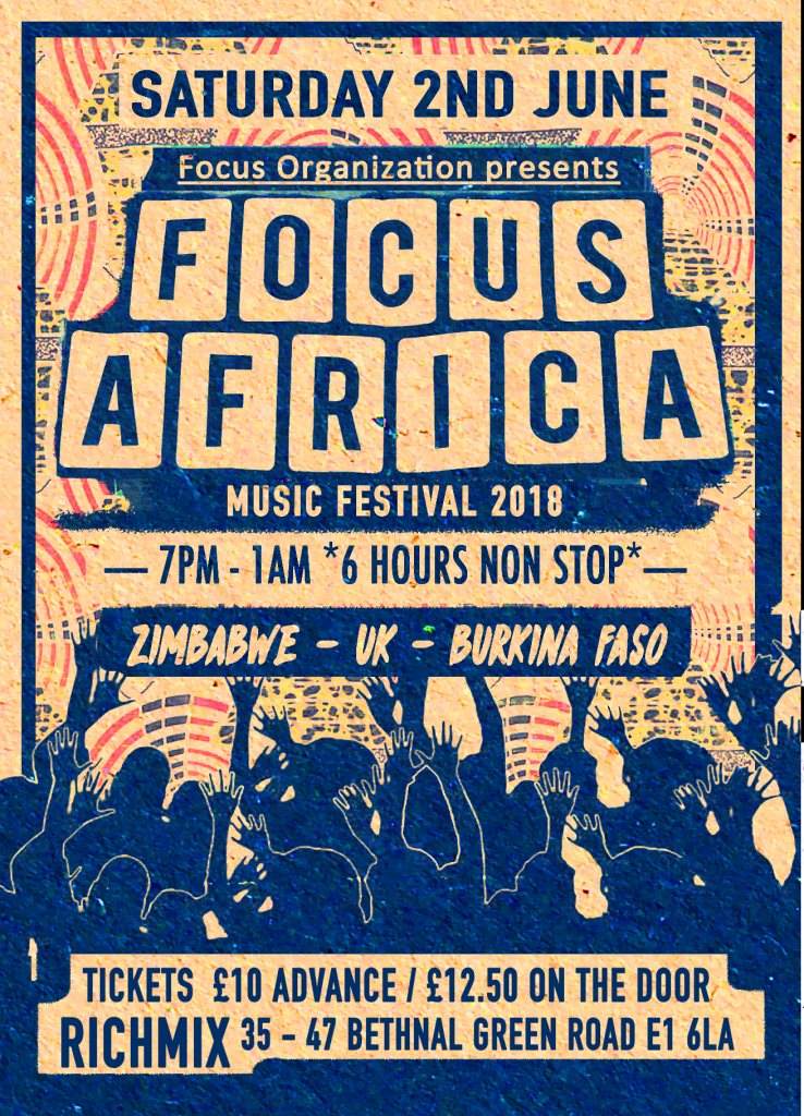 Focus Africa Music Festival 2018 - Página frontal