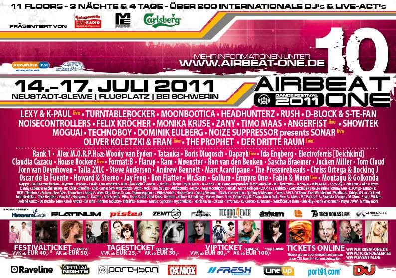 Airbeat-One 2011 - Página frontal