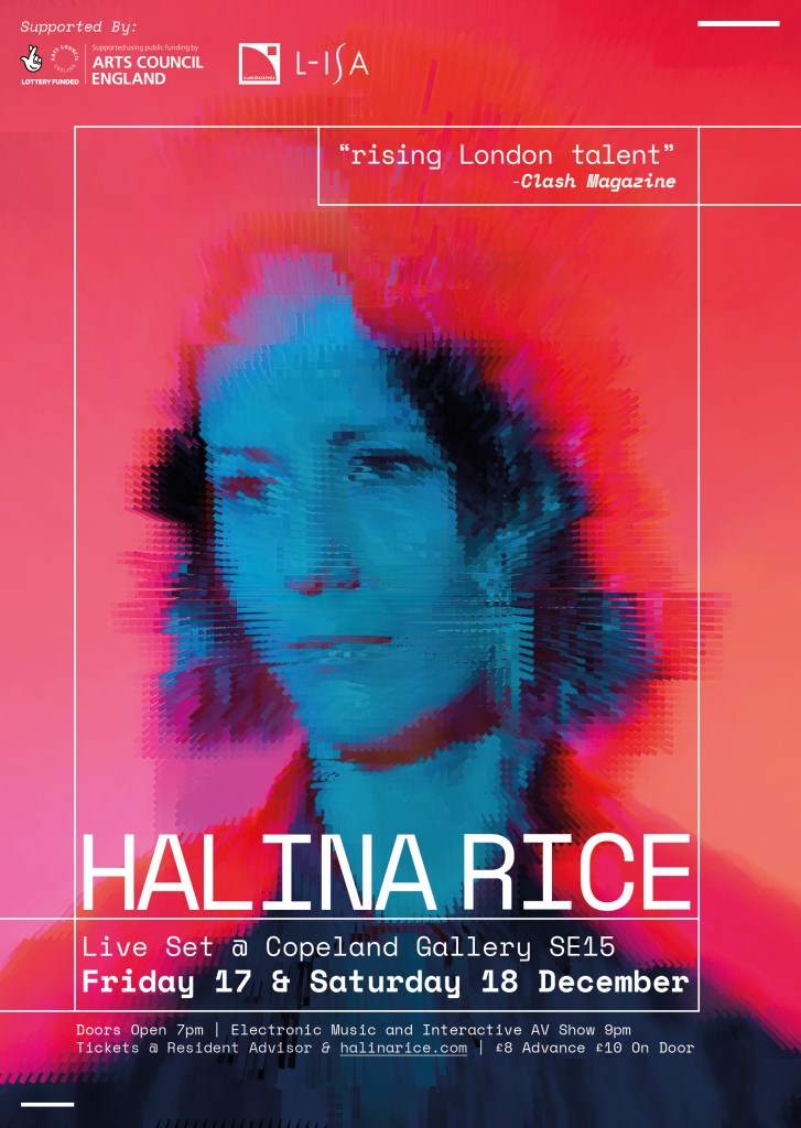 Halina Rice - Live Music and Interactive AV Set at Copeland Gallery ...
